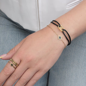 Armband connected Gold/schwarz Armband connected Gold/schwarz