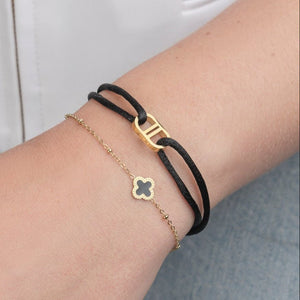Armband connected Gold/schwarz Armband connected Gold/schwarz