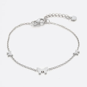 Armband drei Schmetterlingen Silber Armband drei Schmetterlingen Silber