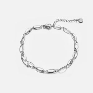 Armband Geflochten mit Kügeln Silber Armband Geflochten mit Kügeln Silber