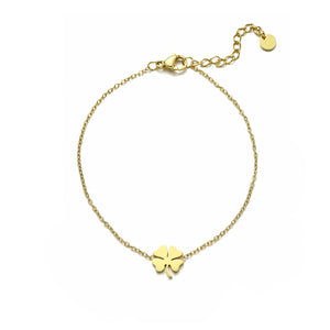 Armband Große Kleeblatt Gold Armband Große Kleeblatt Gold
