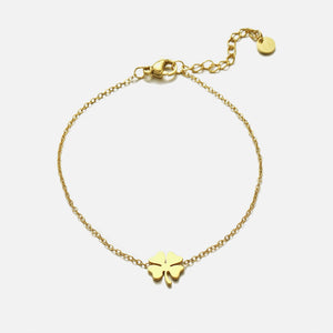 Armband Große Kleeblatt Gold Armband Große Kleeblatt Gold