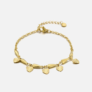 Armband Herz Anhängern Gold Armband Herz Anhängern Gold