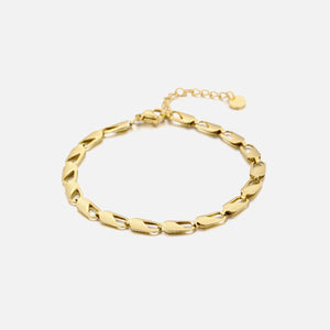 Armband klassischer Gliederstruktur Gold Armband klassischer Gliederstruktur Gold