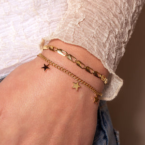 Armband klassischer Gliederstruktur Gold Armband klassischer Gliederstruktur Gold