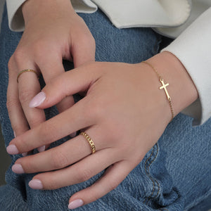 Armband Kreuz Gold Armband Kreuz Gold