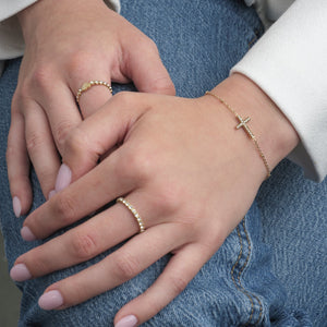 Armband Kreuz Strass Gold Armband Kreuz Strass Gold