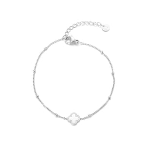 Armband mit Kleeblatt Silber Armband mit Kleeblatt Silber