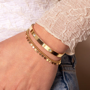 Armband mit Münzen Gold Armband mit Münzen Gold