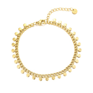 Armband mit Münzen Gold Armband mit Münzen Gold