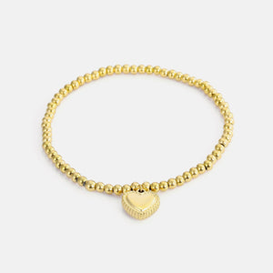 Armband stretch fancy herz Gold Armband stretch fancy herz Gold