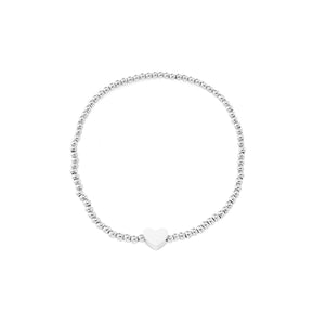 Armband Stretch Herz Silber Armband Stretch Herz Silber