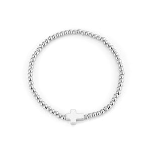 Armband Stretch Kreuz Silber Armband Stretch Kreuz Silber