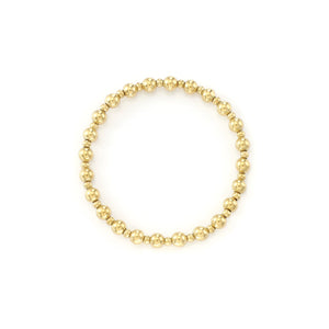 Armband Stretch Kugeln Gold Armband Stretch Kugeln Gold