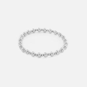 Armband Stretch Kugeln Silber Armband Stretch Kugeln Silber