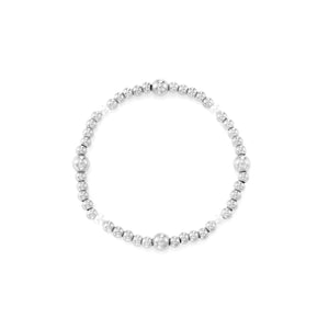 Armband Stretch Perle Silber Armband Stretch Perle Silber