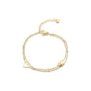 Armband Valentins Herz Gold Armband Valentins Herz Gold