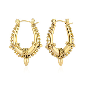 Bali glow Ohrringe Gold Bali glow Ohrringe Gold