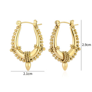 Bali glow Ohrringe Gold Bali glow Ohrringe Gold