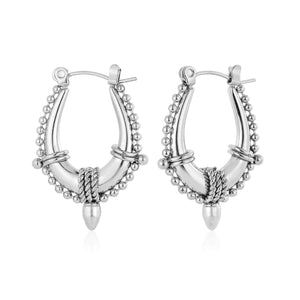 Bali glow Ohrringe Silber Bali glow Ohrringe Silber