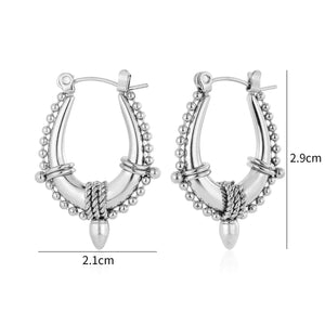 Bali glow Ohrringe Silber Bali glow Ohrringe Silber