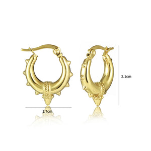 Bali-Ohrringe Gold Bali-Ohrringe Gold