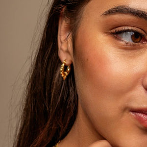 Bali-Ohrringe Gold Bali-Ohrringe Gold