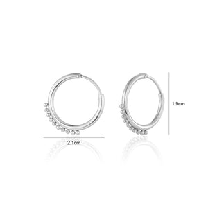 Bali Ohrringe Kugeln Silber Bali Ohrringe Kugeln Silber