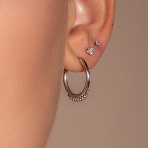 Bali Ohrringe Kugeln Silber Bali Ohrringe Kugeln Silber