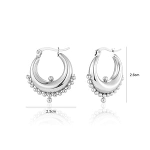 Bali Ohrringe Lux Silber Bali Ohrringe Lux Silber