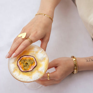 Bangle mit Auge Gold Bangle mit Auge Gold