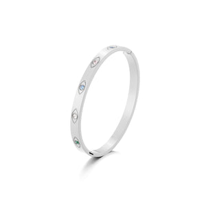 Bangle mit Auge Silber Bangle mit Auge Silber