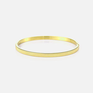 Bangle Ripple Gold Bangle Ripple Gold