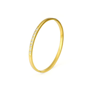 Bangle Strass Gold Bangle Strass Gold