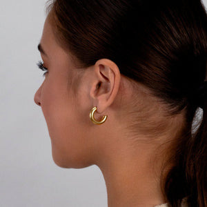 Basic Creolen 23 mm Gold Basic Creolen 23 mm Gold