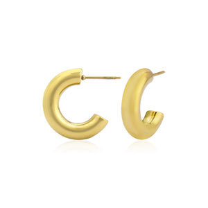 Basic Creolen 23 mm Gold Basic Creolen 23 mm Gold