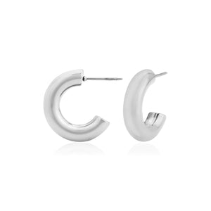 Basic Creolen 23 mm Silber Basic Creolen 23 mm Silber