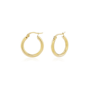 Basic Creolen 2cm Gold Basic Creolen 2cm Gold