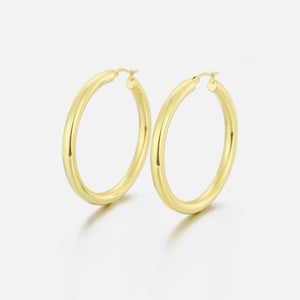 Basic Creolen 3cm Gold Basic Creolen 3cm Gold