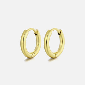 Basic Creolen klein Gold Basic Creolen klein Gold