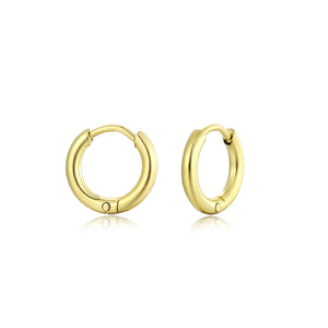 Basic Creolen klein Gold Basic Creolen klein Gold