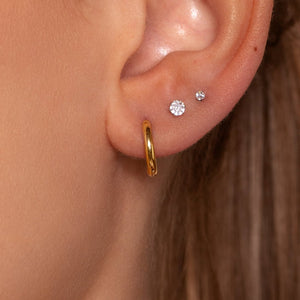 Basic Creolen klein Gold Basic Creolen klein Gold