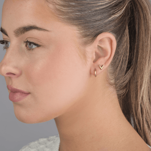 Basic Creolen klein Gold Basic Creolen klein Gold