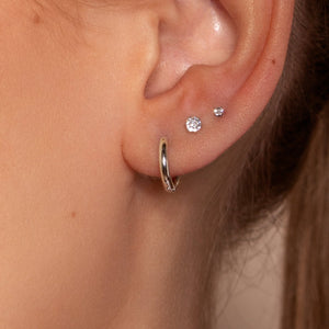 Basic Creolen klein Silber Basic Creolen klein Silber