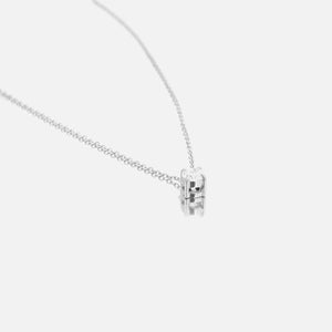 Basic Halskette mit Strass Silber Basic Halskette mit Strass Silber