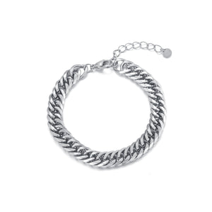 Chunky Armband 6 mm Silber Chunky Armband 6 mm Silber