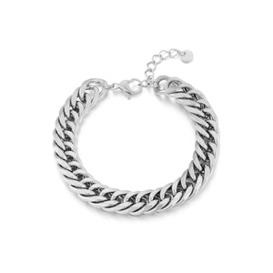 Chunky Armband 9 mm Silber Chunky Armband 9 mm Silber