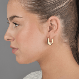 Chunky Ohrringe Gold Chunky Ohrringe Gold