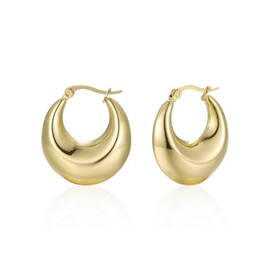 Chunky Ohrringe Gold Chunky Ohrringe Gold