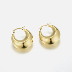 Chunky Ohrringe Gold Chunky Ohrringe Gold